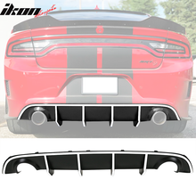 Load image into Gallery viewer, 2015-2023 Dodge Charger SRT V2 Rear Diffuser with Reflective Tape PP