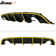 Load image into Gallery viewer, 2015-2023 Dodge Charger Quad Exhaust Rear Diffuser w/ Reflective Tape