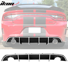 Load image into Gallery viewer, 2015-2023 Dodge Charger SRT V2 Rear Diffuser with Reflective Tape PP