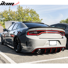 Load image into Gallery viewer, 2015-2023 Dodge Charger SRT V2 Rear Diffuser with Reflective Tape PP