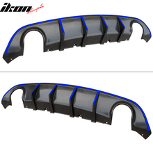 Load image into Gallery viewer, 2015-2023 Dodge Charger SRT V3 Rear Diffuser with Reflective Tape PP