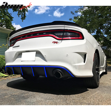 Load image into Gallery viewer, 2015-2023 Dodge Charger SRT V3 Rear Diffuser with Reflective Tape PP