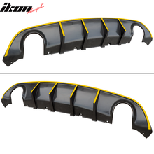 Load image into Gallery viewer, 2015-2023 Dodge Charger SRT V3 Rear Diffuser with Reflective Tape PP