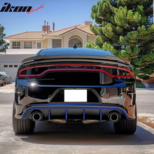 Load image into Gallery viewer, 2015-2023 Dodge Charger SRT V3 Rear Diffuser with Reflective Tape PP