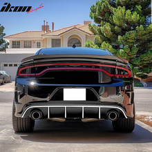 Load image into Gallery viewer, 2015-2023 Dodge Charger SRT V3 Rear Diffuser with Reflective Tape PP