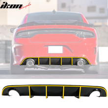Load image into Gallery viewer, 2015-2023 Dodge Charger SRT V3 Rear Diffuser with Reflective Tape PP