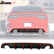 Load image into Gallery viewer, 2015-2023 Dodge Charger SRT V3 Rear Diffuser with Reflective Tape PP