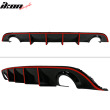 Load image into Gallery viewer, 2015-2023 Dodge Charger SRT V3 Rear Diffuser with Reflective Tape PP