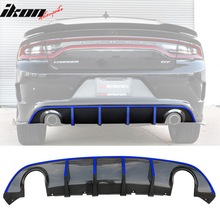 Load image into Gallery viewer, 2015-2023 Dodge Charger SRT V3 Rear Diffuser with Reflective Tape PP
