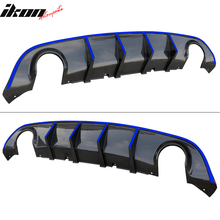 Load image into Gallery viewer, 2015-2023 Dodge Charger SRT V3 Rear Diffuser with Reflective Tape PP