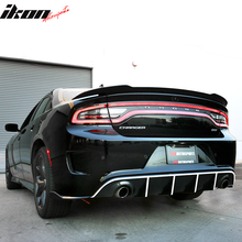 Load image into Gallery viewer, 2015-2023 Dodge Charger SRT V3 Rear Diffuser with Reflective Tape PP
