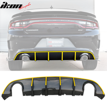 Load image into Gallery viewer, 2015-2023 Dodge Charger SRT V3 Rear Diffuser with Reflective Tape PP