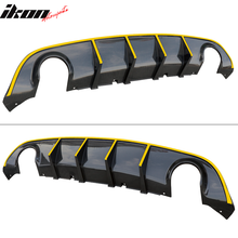 Load image into Gallery viewer, 2015-2023 Dodge Charger SRT V3 Rear Diffuser with Reflective Tape PP