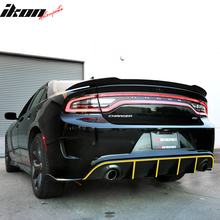 Load image into Gallery viewer, 2015-2023 Dodge Charger SRT V3 Rear Diffuser with Reflective Tape PP