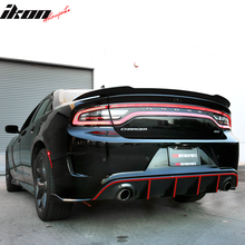 Load image into Gallery viewer, 2015-2023 Dodge Charger SRT V3 Rear Diffuser with Reflective Tape PP