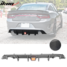 Load image into Gallery viewer, 2015-2023 Dodge Charger SRT Rear Diffuser w/ LED Light CF Print