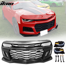 Load image into Gallery viewer, 2010-2013 Chevy Camaro ZL1 Style Front Bumper w/ Headlights