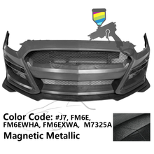 Load image into Gallery viewer, 2015-2017 Mustang GT500 Front Bumper Painted