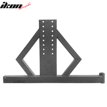 Load image into Gallery viewer, 1997-2006 Jeep Wrangler Black Rear Bumper Bull Bar with Win Plate
