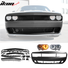 Load image into Gallery viewer, Fits 08-14 Dodge Challenger Front Bumper w/ Headlights - PP