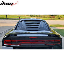 Load image into Gallery viewer, 2011-2023 Dodge Charger Unpainted Rear Window Louver Side Vent ABS PP