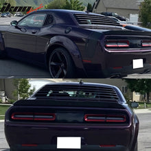Load image into Gallery viewer, 2008-2023 Dodge Challenger XE V2 Style Rear Side Window Louver PP PU