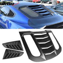 Load image into Gallery viewer, 2015-2023 Ford Mustang Coupe Unpainted Rear Side Window Louver ABS