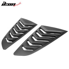 Load image into Gallery viewer, 2015-2023 Ford Mustang Coupe Unpainted Rear Side Window Louver ABS