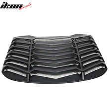 Load image into Gallery viewer, 2015-2023 Ford Mustang Coupe Matte Black Rear Side Window Louver ABS