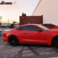 Load image into Gallery viewer, 2015-2023 Ford Mustang Coupe Matte Black Rear Side Window Louver ABS