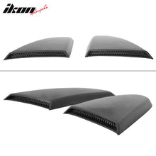 Load image into Gallery viewer, 2015-2023 Ford Mustang Coupe Matte Black Rear Side Window Louver ABS