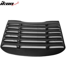 Load image into Gallery viewer, 2015-2023 Ford Mustang V Style Matte Black Rear Side Window Louver ABS