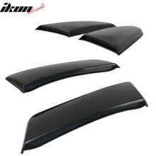 Load image into Gallery viewer, 2015-2023 Ford Mustang GT Style Rear Fender Scoop Side Window Louver