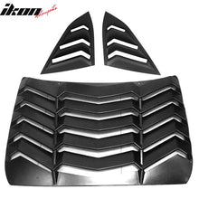 Load image into Gallery viewer, 2016-2021 Honda Civic Sedan Rear Window Louver Side Quarter Scoop ABS