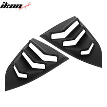 Load image into Gallery viewer, 2016-2021 Honda Civic Sedan Rear Window Louver Side Quarter Scoop ABS