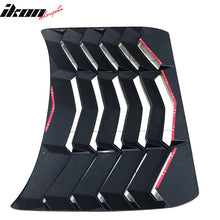 Load image into Gallery viewer, 2016-2021 Honda Civic Sedan Rear Window Louver Side Quarter Scoop ABS