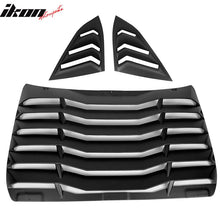 Load image into Gallery viewer, 2016-2021 Honda Civic Sedan Rear Window Louver Side Quarter Scoop ABS