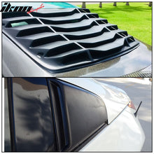 Load image into Gallery viewer, 2003-2008 Nissan 350Z Black Rear Window Louver Side Vent ABS Plastic