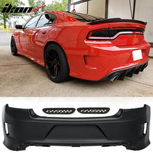 Load image into Gallery viewer, 2015-2023 Dodge Charger Black Rear Diffuser Lip Smoke Brake Light PP