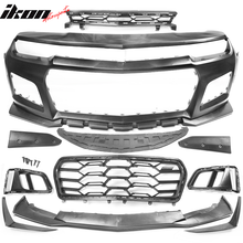 Load image into Gallery viewer, 2014-2015 Chevy Camaro 1LE Style Front Bumper Cover PP + Hood Cover