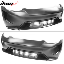 Load image into Gallery viewer, 2017-2023 Tesla 3 Unpainted Black Front Bumper Guard Rear Bumper PP