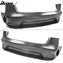 Load image into Gallery viewer, 2017-2023 Tesla Model 3 IKON Style Rear Bumper Cover W/Reflectors PP