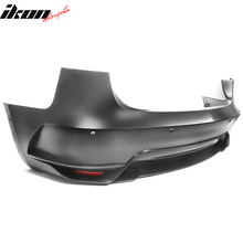 Load image into Gallery viewer, 2017-2023 Tesla Model 3 IKON Style Rear Bumper Cover W/Reflectors PP