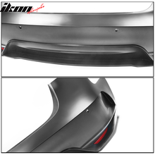 Load image into Gallery viewer, 2017-2023 Tesla Model 3 IKON Style Rear Bumper Cover W/Reflectors PP