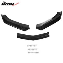 Load image into Gallery viewer, 2019-2024 Chevy Camaro SS Style Black Front Bumper Guard Gloss Lip ABS