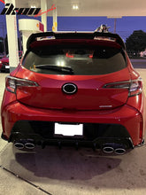 Load image into Gallery viewer, 2019-2022 Toyota Corolla 5DR Rear Lip Diffuser Aprons Muffler Tip ABS