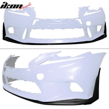 Load image into Gallery viewer, 2014-2016 Lexus IS Series F Sport Sedan Front Bumper Lip + Winglets PU