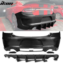 Load image into Gallery viewer, 2015-2023 Dodge Charger Standard Sedan Rear Bumper Kits Diffuser PP