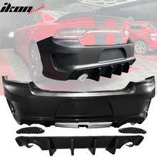 Load image into Gallery viewer, 2015-2023 Dodge Charger Standard Sedan Rear Bumper Kits Diffuser PP