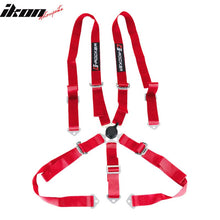 Load image into Gallery viewer, 5 Point Red Go-kart UTV ATV Racing Harness Buckle Seat Belt Nylon